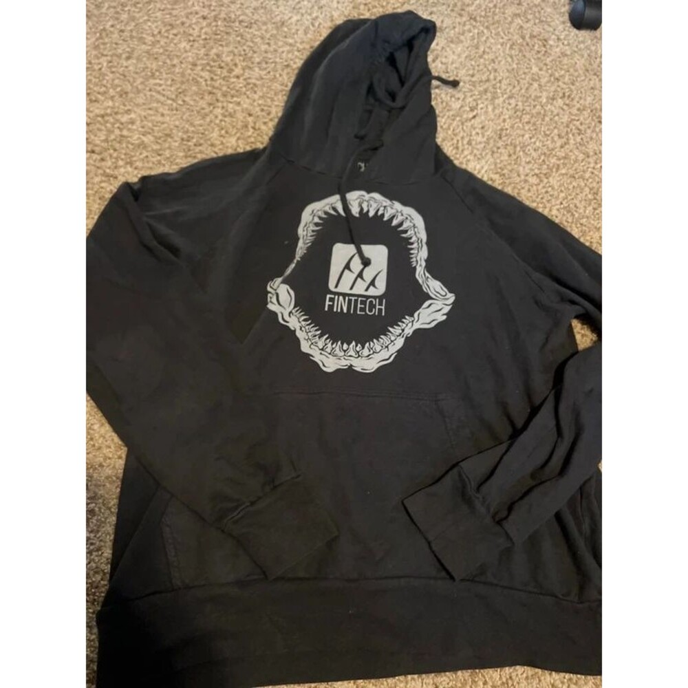 Fintech size small hoodie fishing apparel